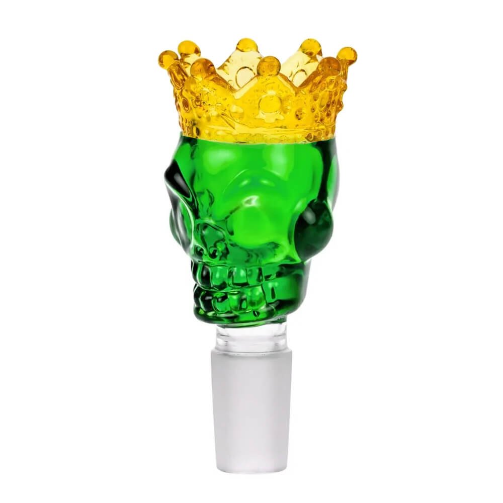 Skull Crown Glass Bowl - 14mm