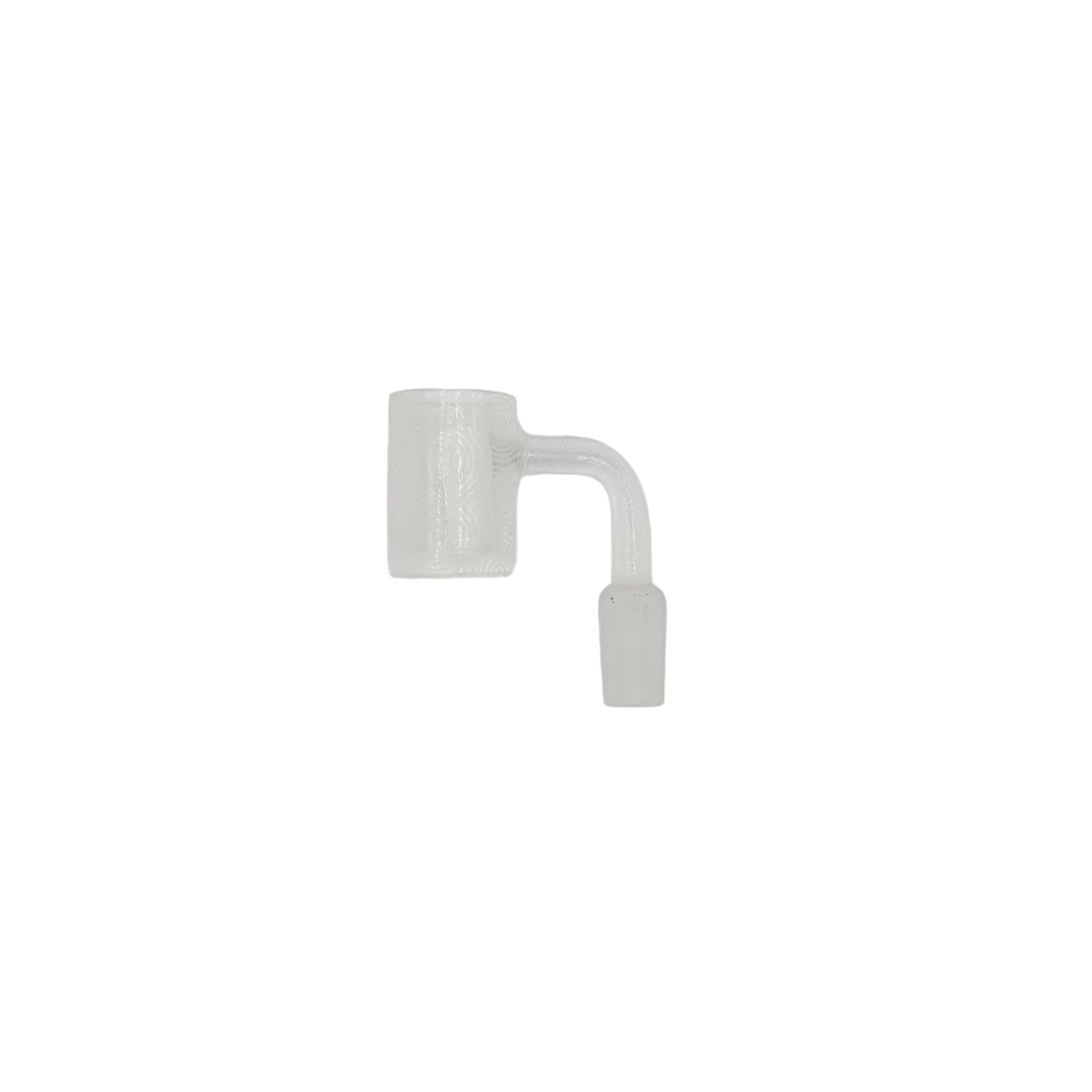 14mm Male 90° Geometric Etched Quartz Banger