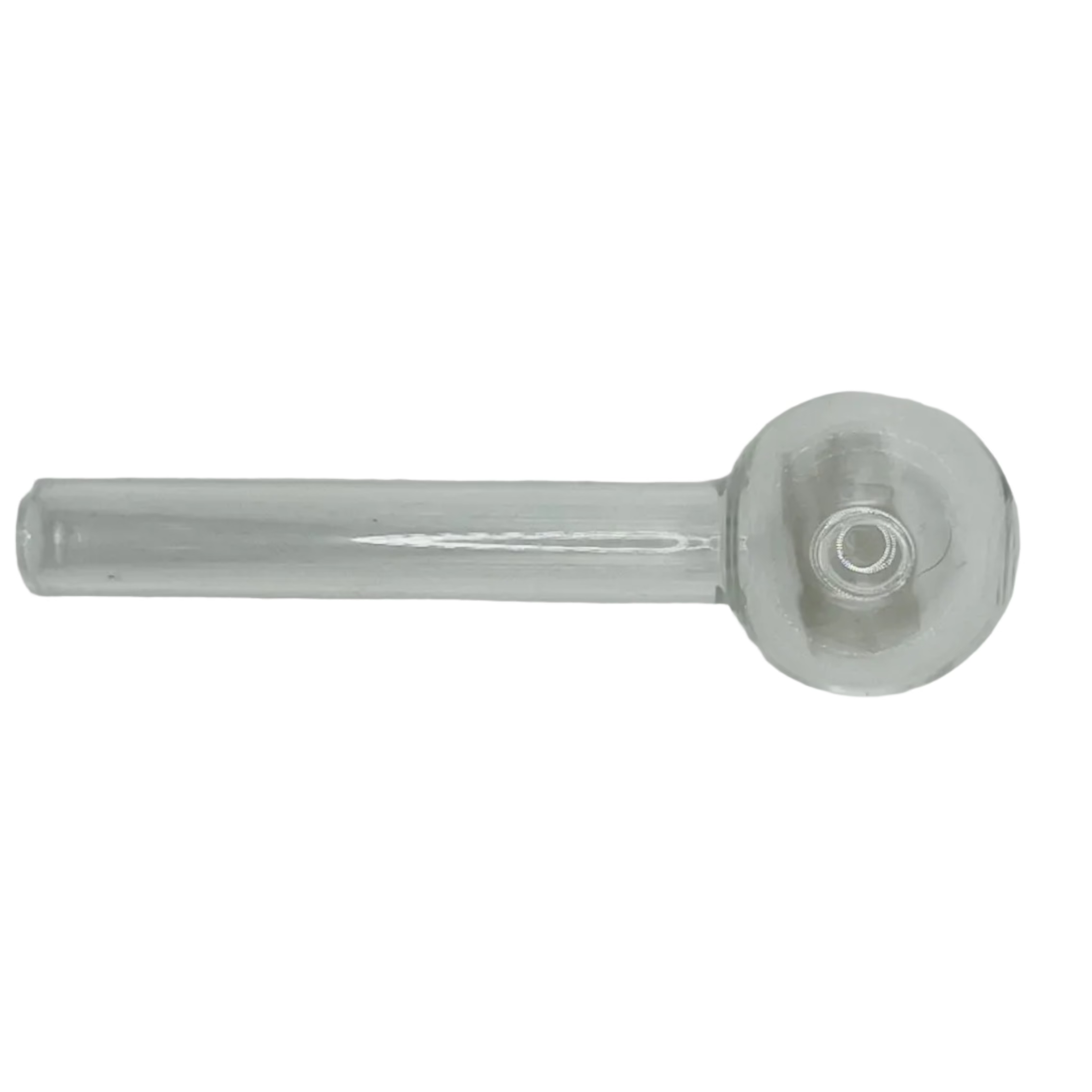 4" Straight Glass Oil Burner — Clear, 55765