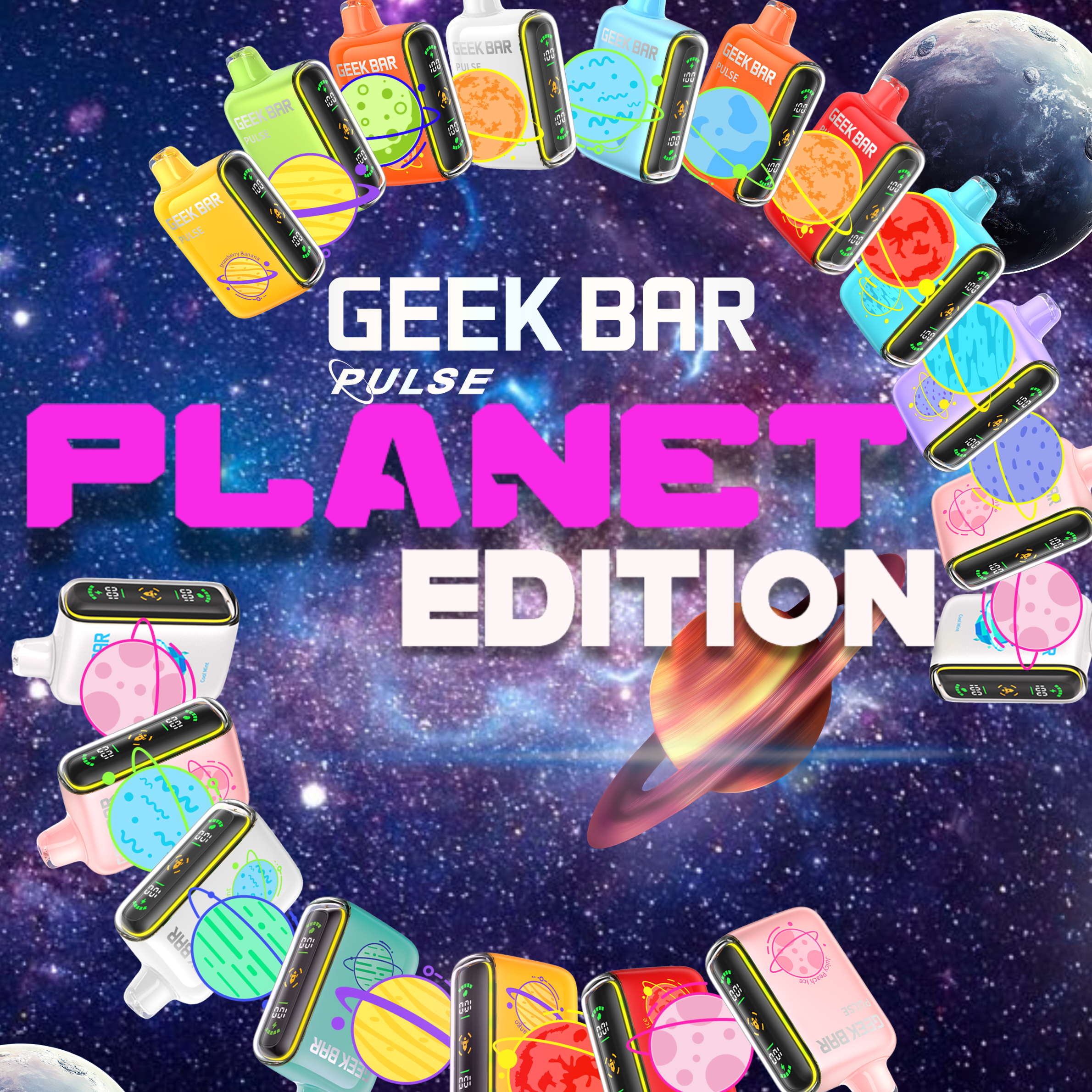 Geek Bar Pulse – Planet Edition Disposable