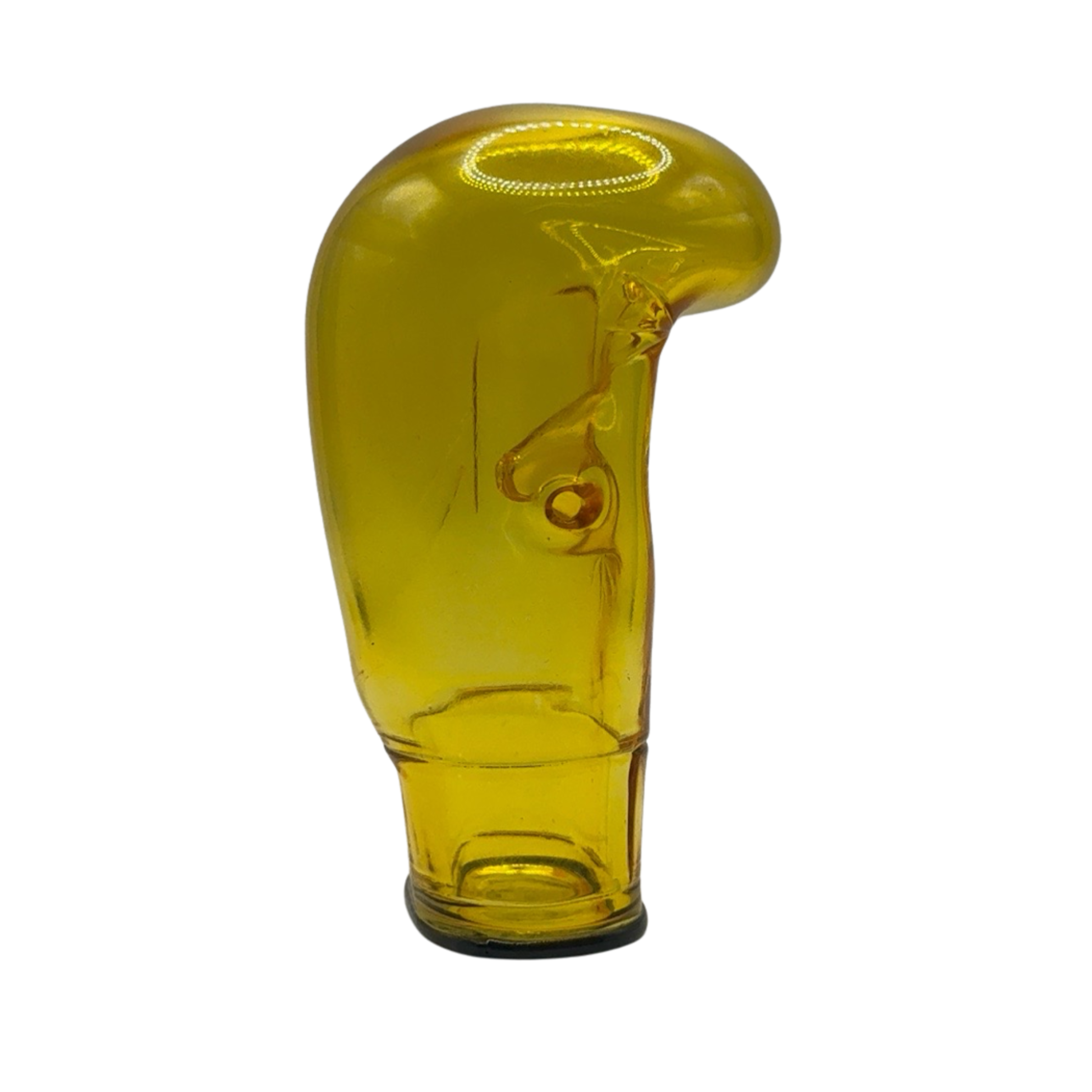 Golden Gloves Glass Hand Pipe
