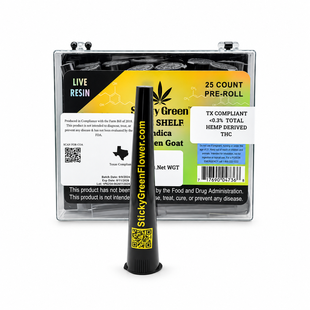 Golden Goat Infused Top Shelf Pre Rolls (Indica)