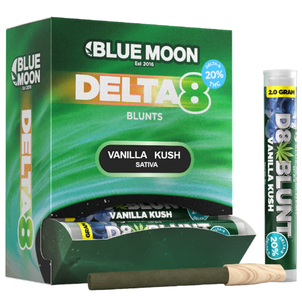 Delta 8 Blunt Wrap Vanilla 20-Pack