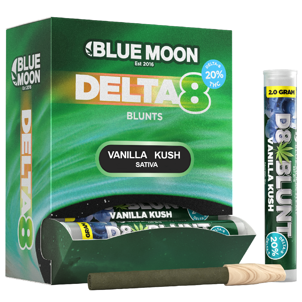 Delta 8 Blunt Wrap Vanilla 20-Pack