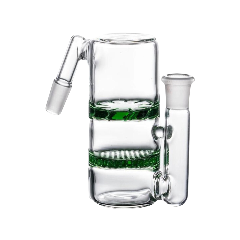 Honeycomb Perc to Turbine Perc Barrel Ashcatcher (14mm,45degree)