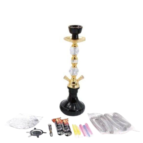 Aadhi Hookah Kit Gold Set 6PCS/1CT