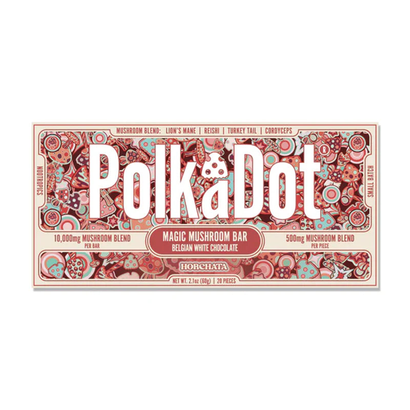 PolkaDot Mushroom Chocolate Bars