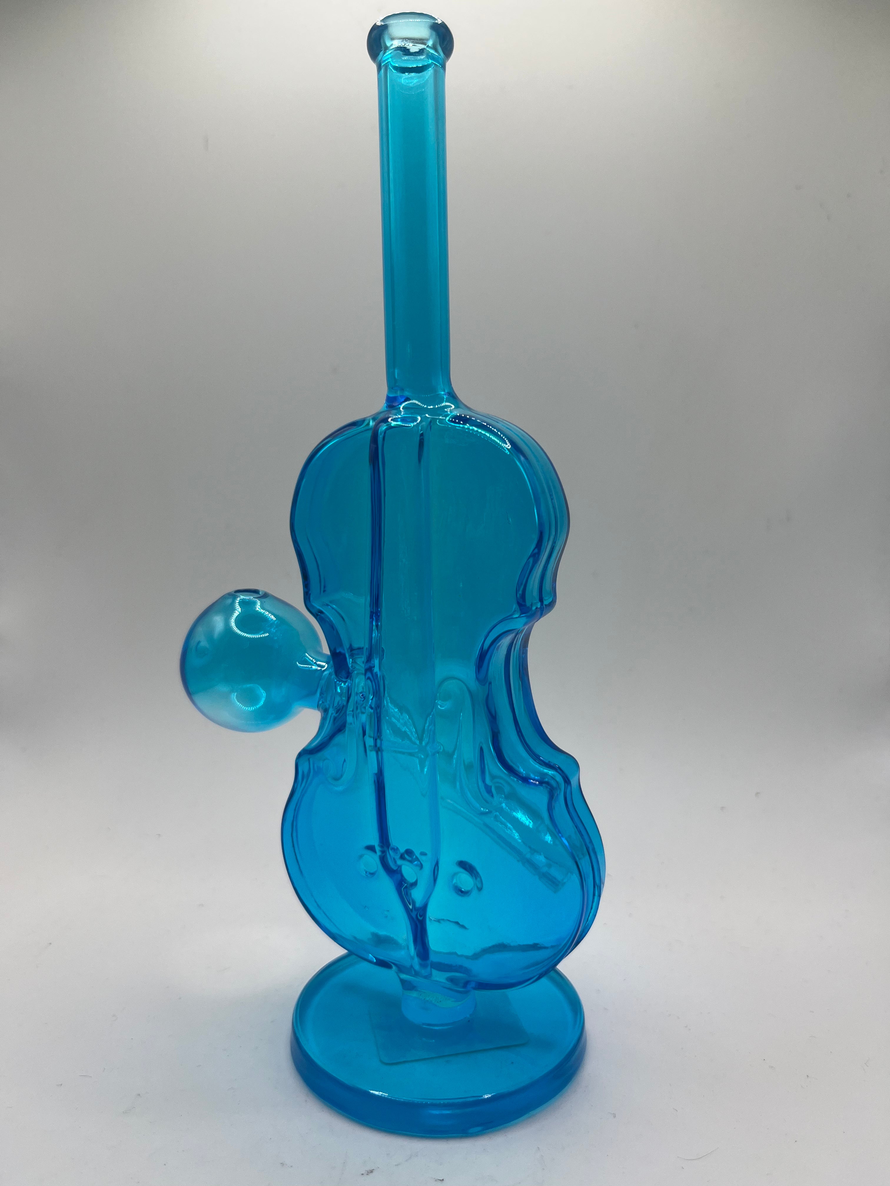 7" Violin-Shaped Oil Burner Water Bubbler – Assorted Colors