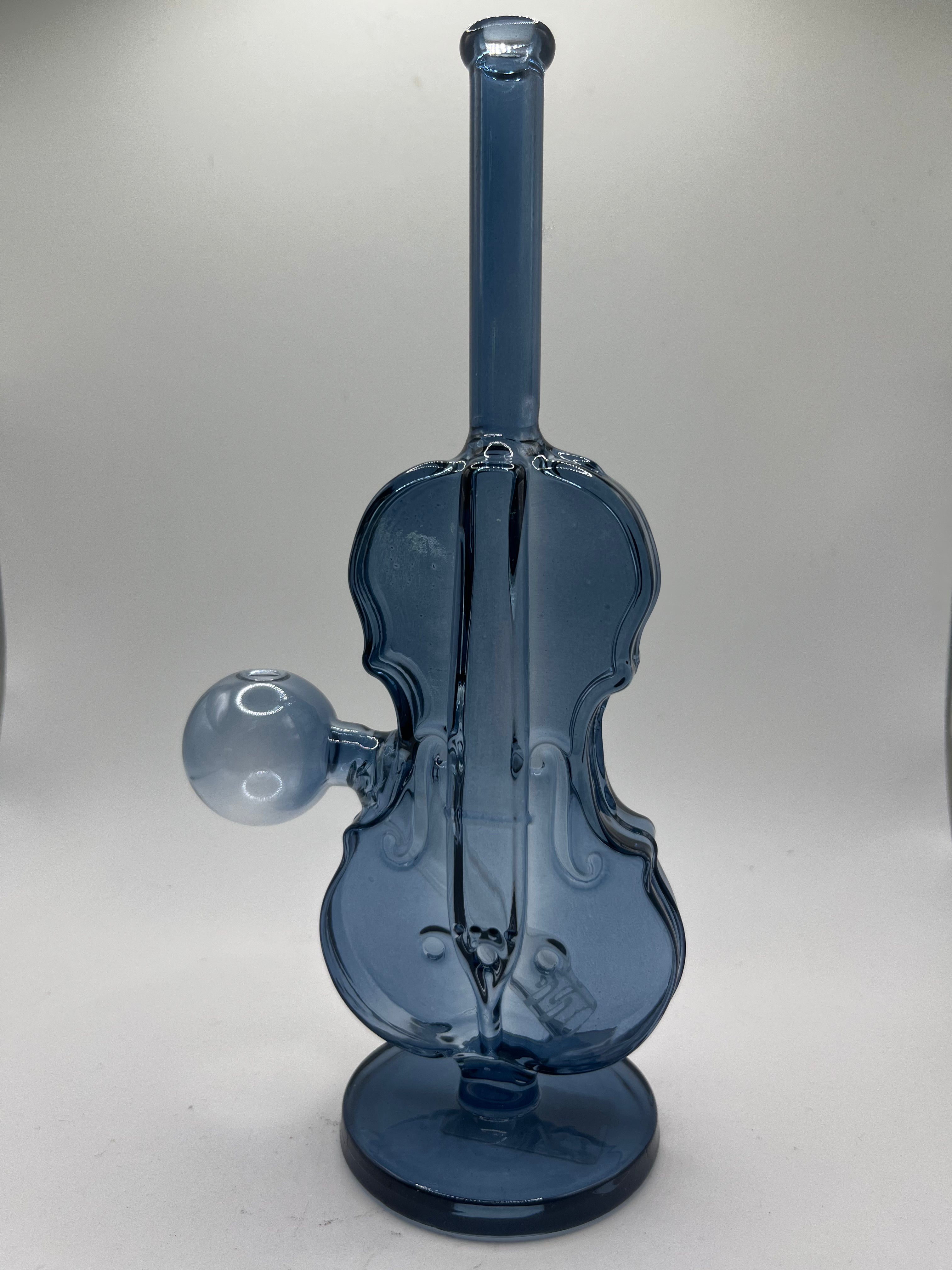 7" Violin-Shaped Oil Burner Water Bubbler – Assorted Colors