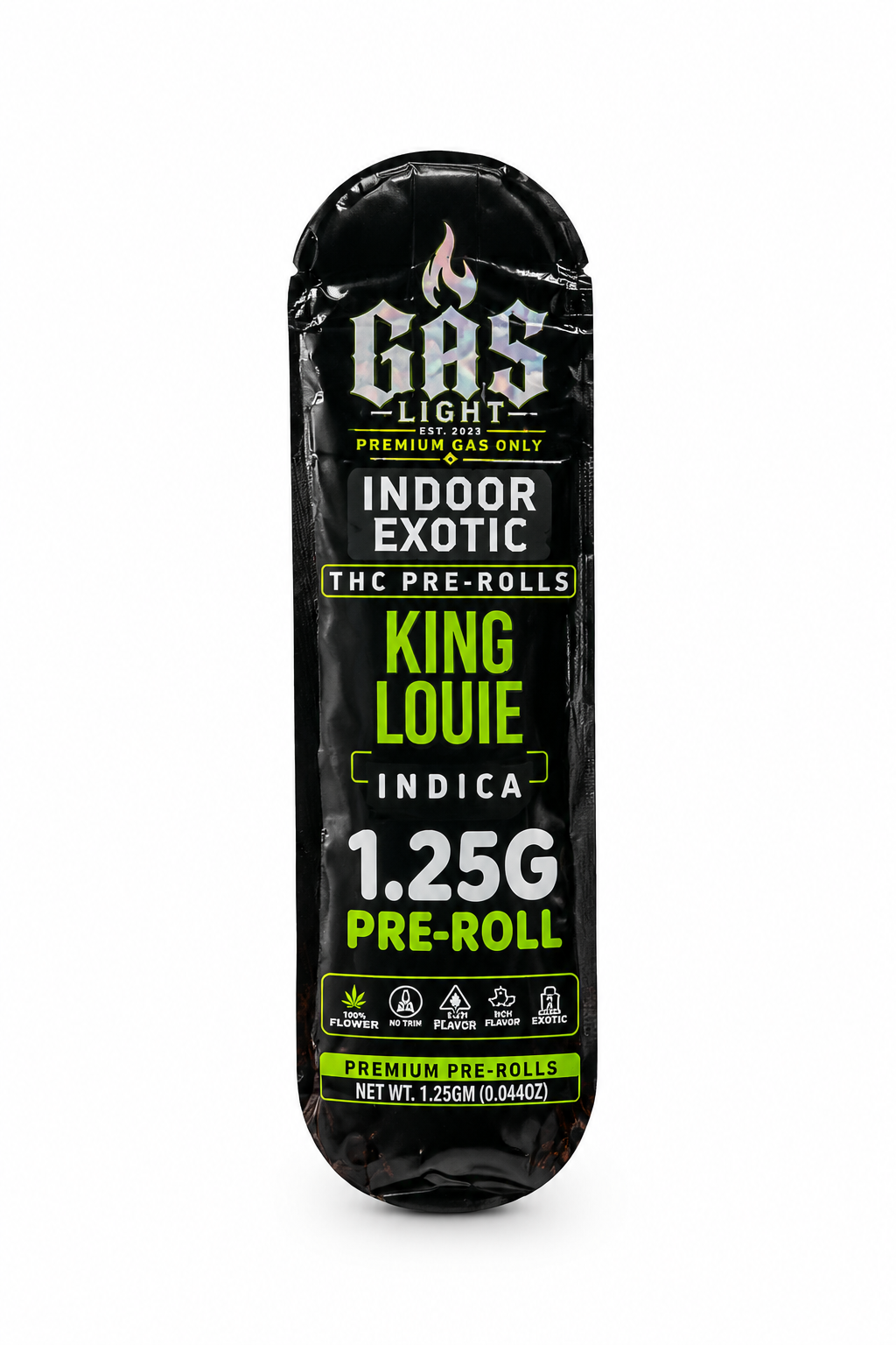 Gas Light Indoor Exotic THC Pre-Roll – 1.25 g