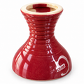 Red Glazed Replacement Hookah Base — Red
