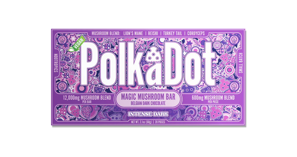 PolkaDot Mushroom Chocolate Bars
