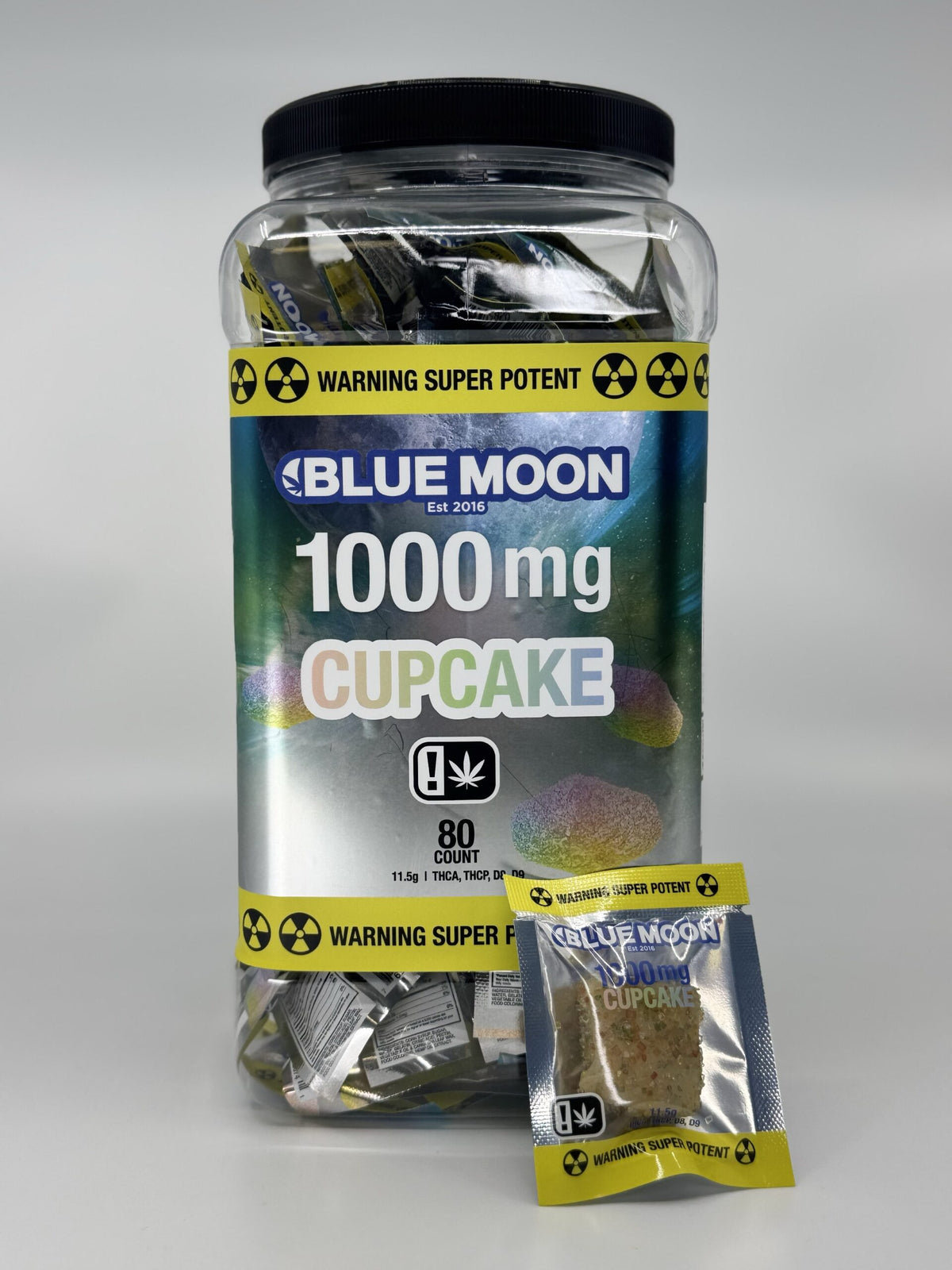 Radioactive Bites: 1000mg Cupcake