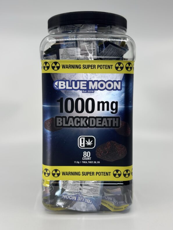 Radioactive Bites: 1000mg Black Death