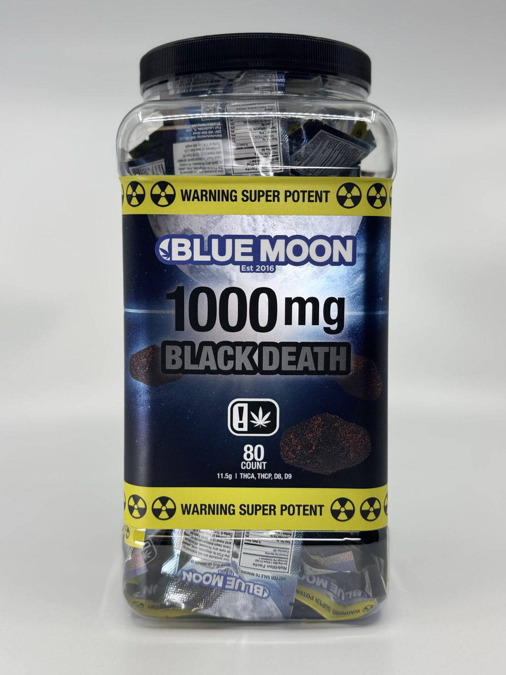 Radioactive Bites: 1000mg Black Death
