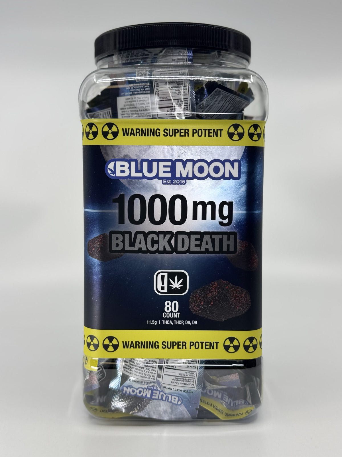 Radioactive Bites: 1000mg Black Death