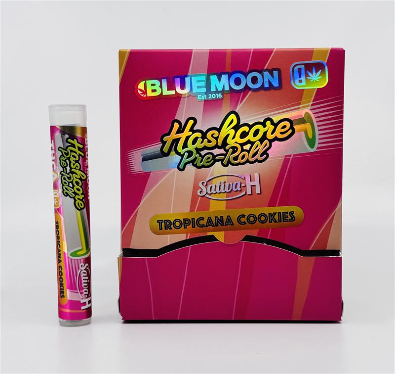 2g – Tropicana Cookies HashCore THCA Pre-Rolls