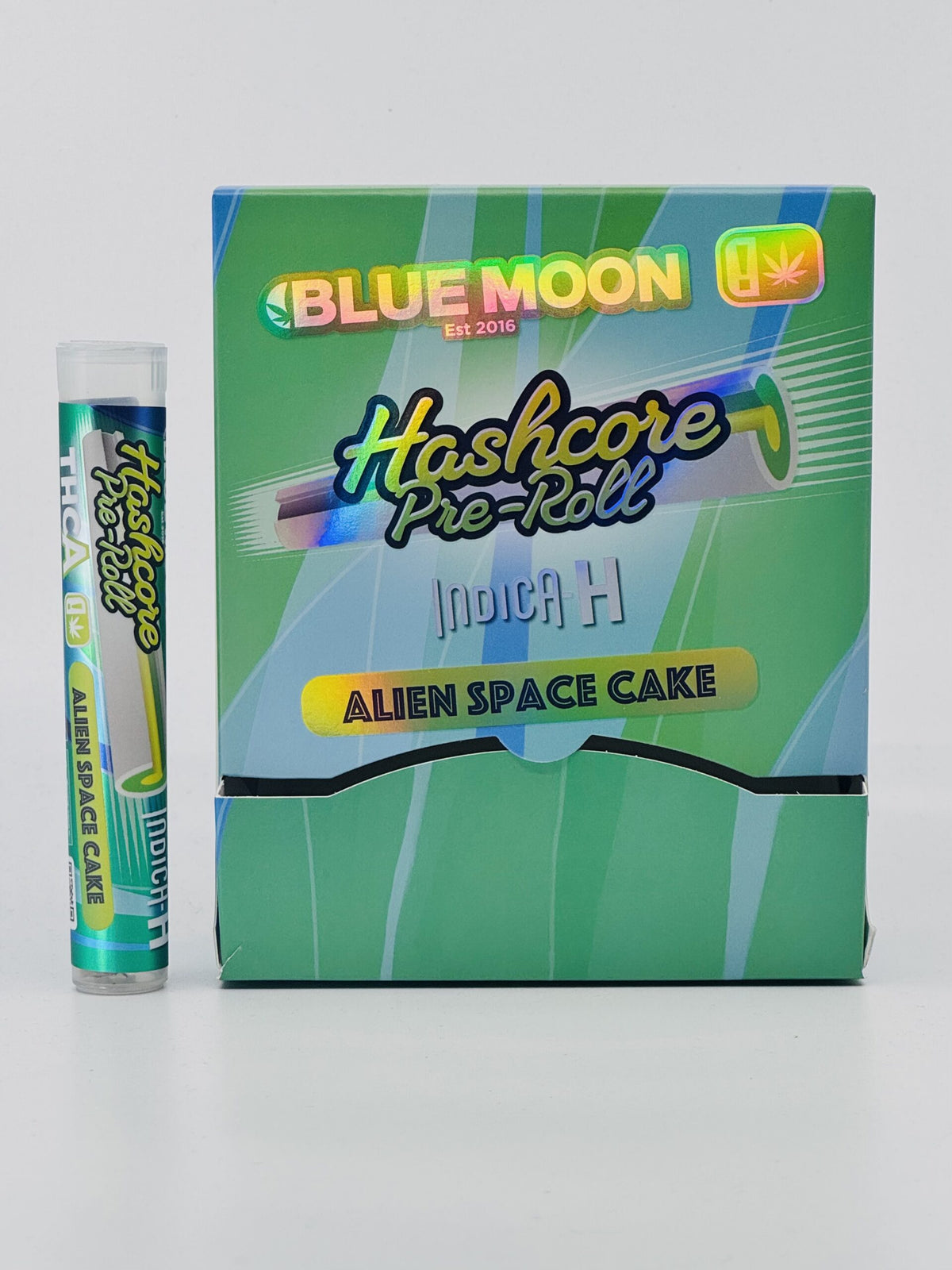 2g – Alien Space Cake HashCore THCA Pre-Rolls – 20 Pack