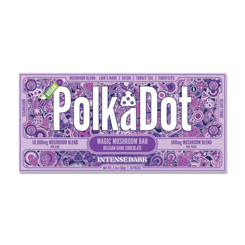 PolkaDot Mushroom Chocolate Bars