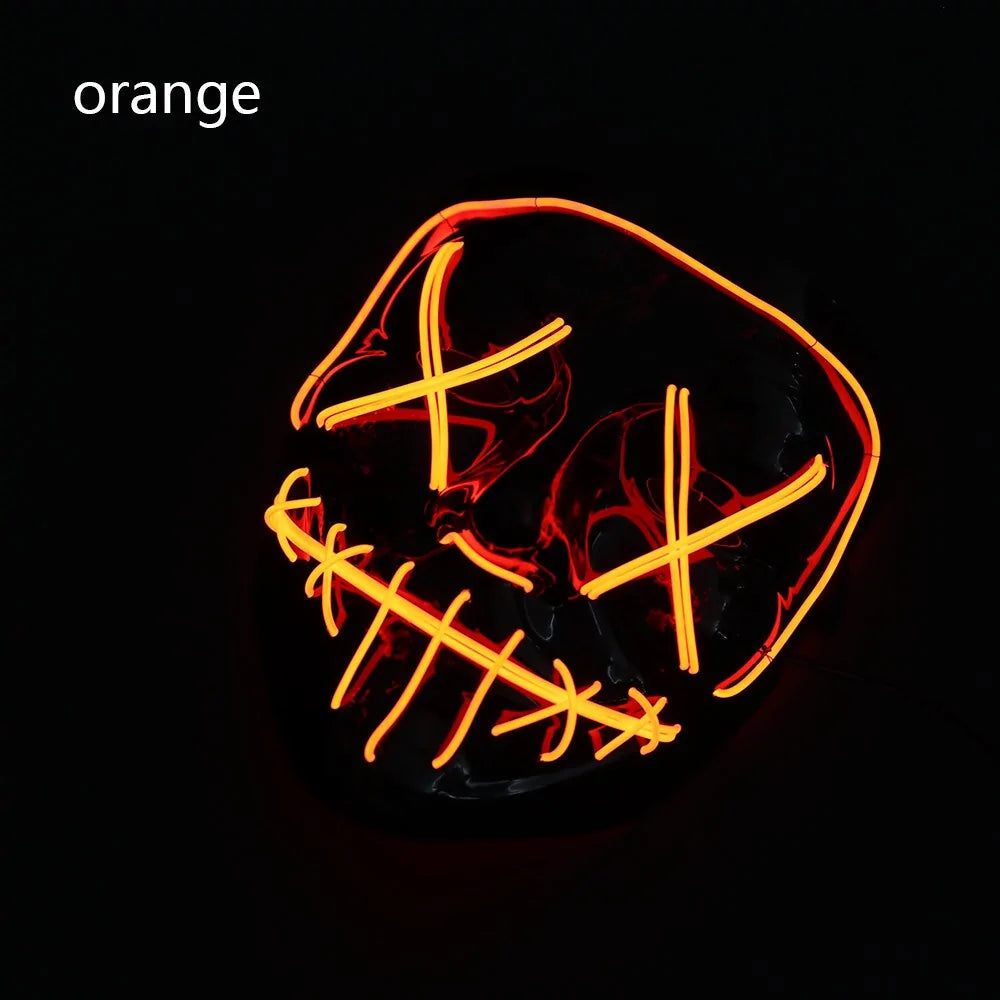 LED Halloween Mask