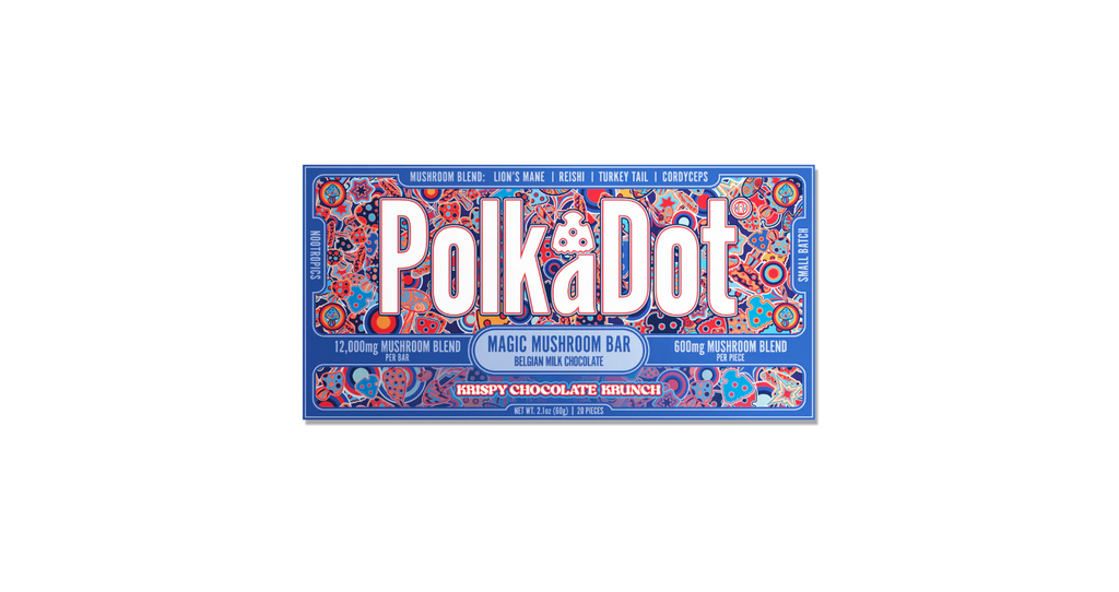 PolkaDot Mushroom Chocolate Bars