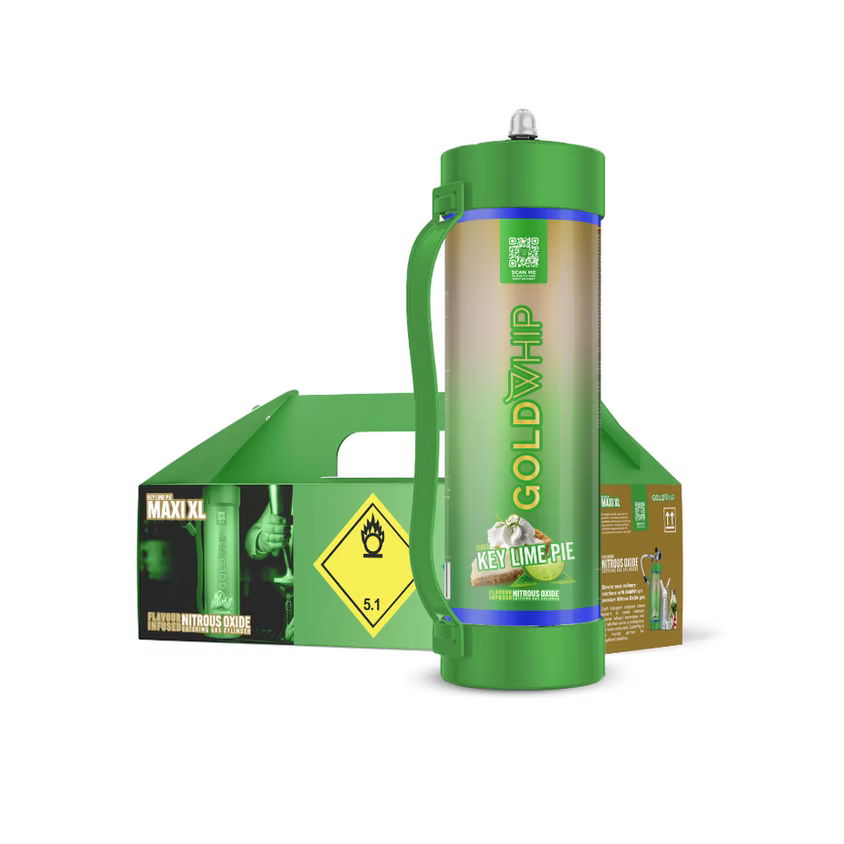 Gold Whip - 2000g N2O Tank Cream Charger