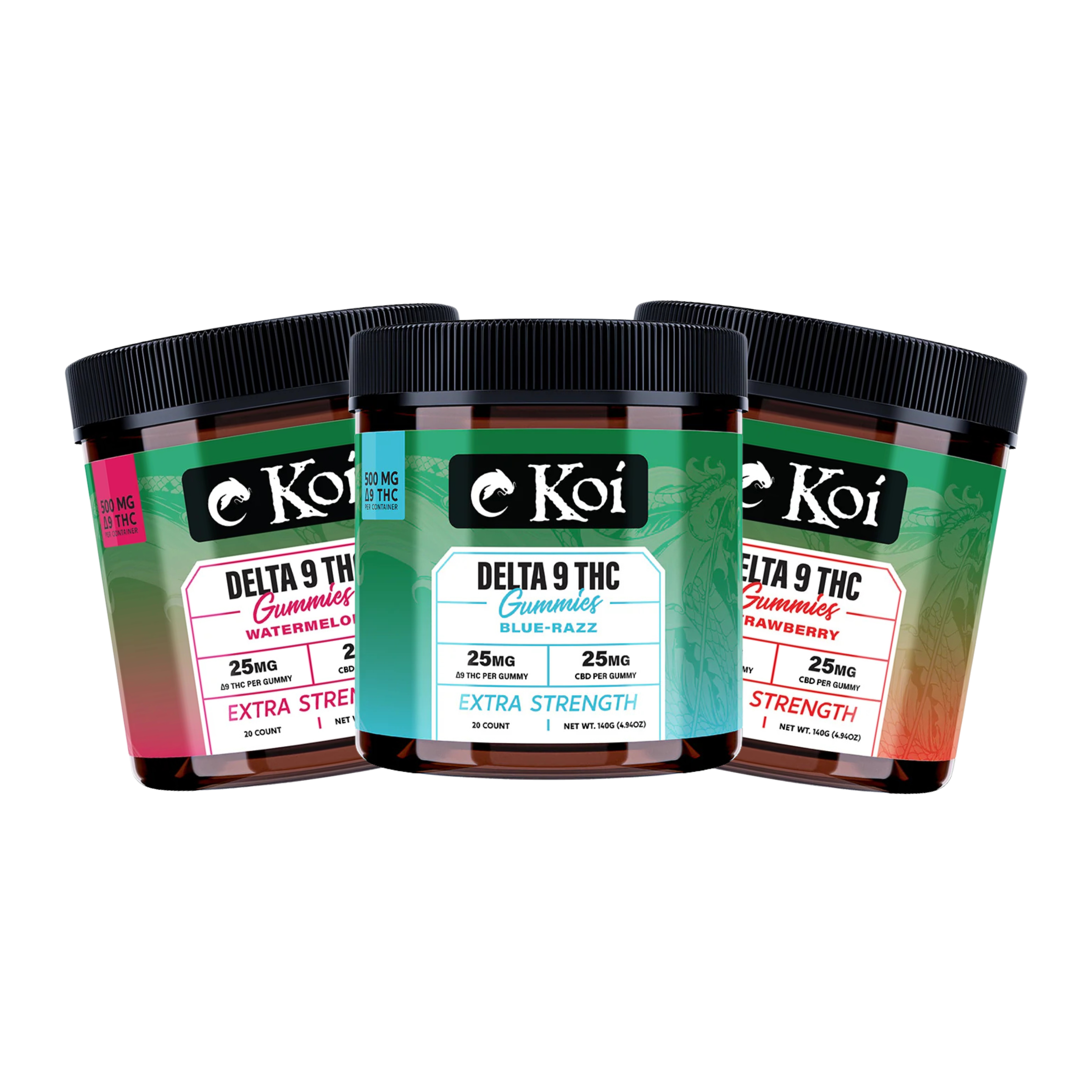 Koi Extra Strength Delta 9 THC Gummies