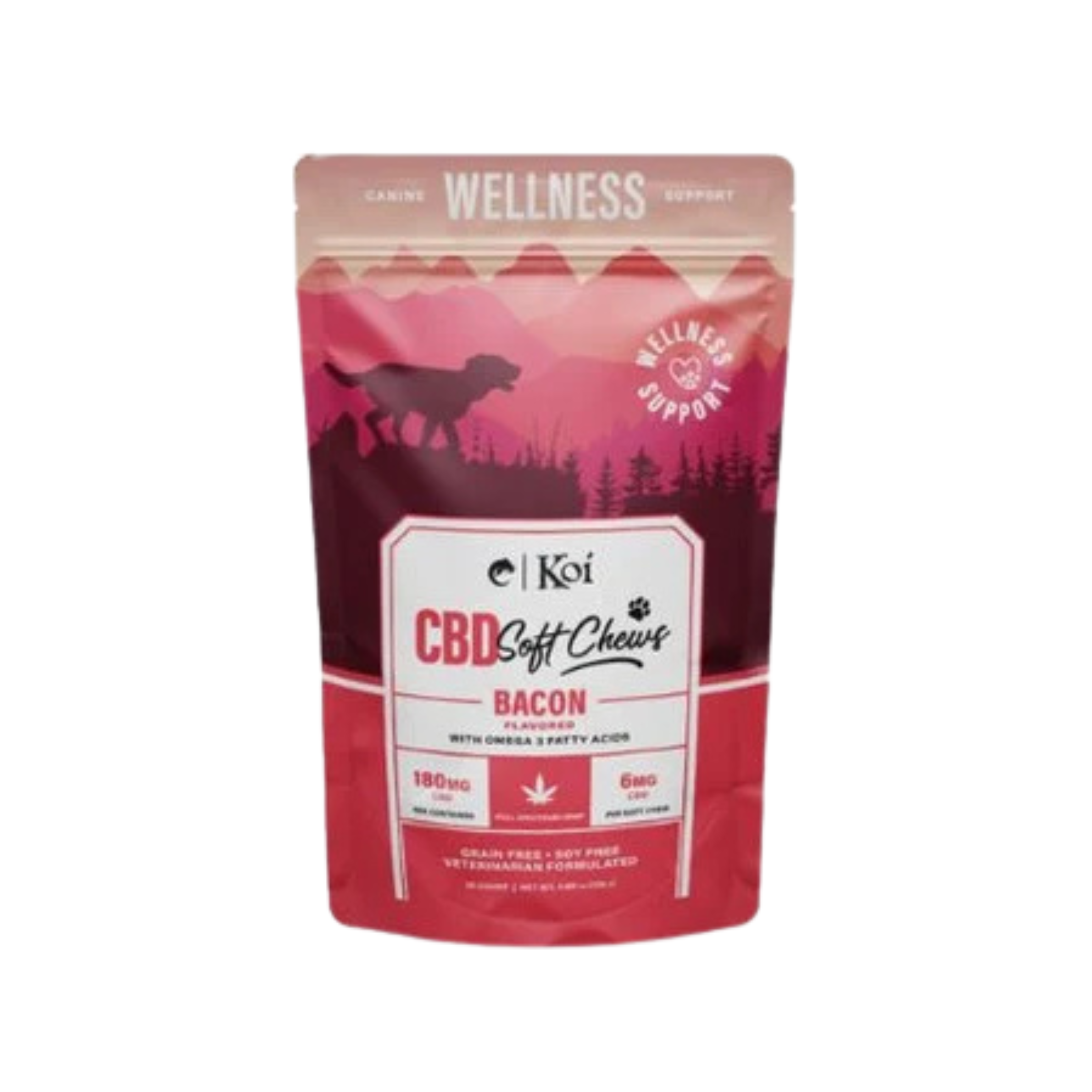 Koi CBD Soft Chews for Dogs – 30ct | 180mg CBD