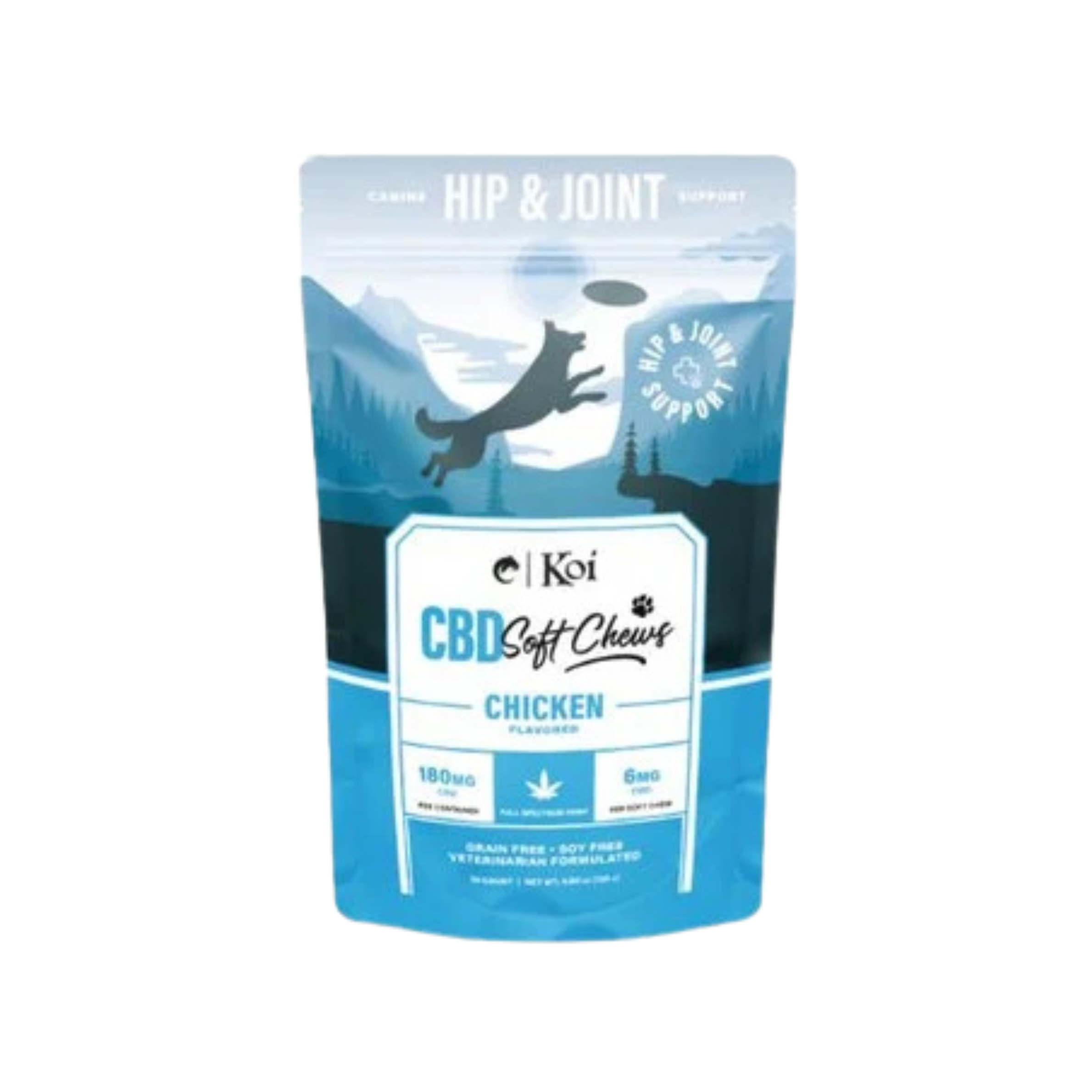 Koi CBD Soft Chews for Dogs – 30ct | 180mg CBD