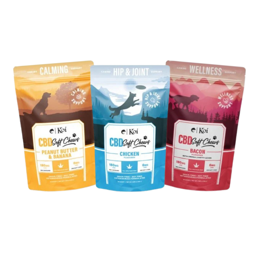 Koi CBD Soft Chews for Dogs – 30ct | 180mg CBD