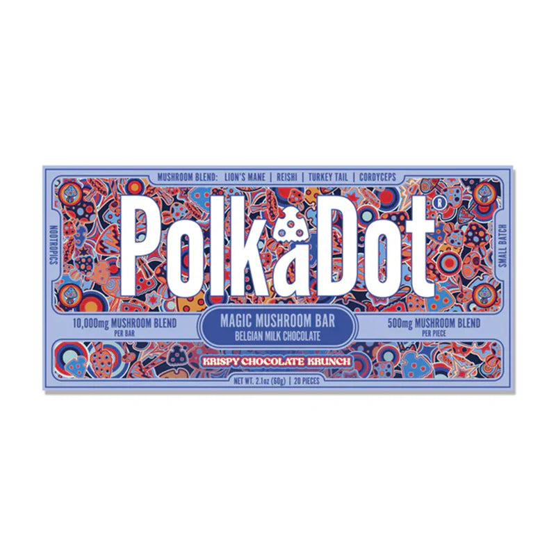 PolkaDot Mushroom Chocolate Bars