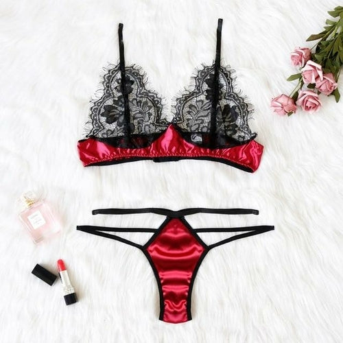 Plus Size Lace Bra Lingerie