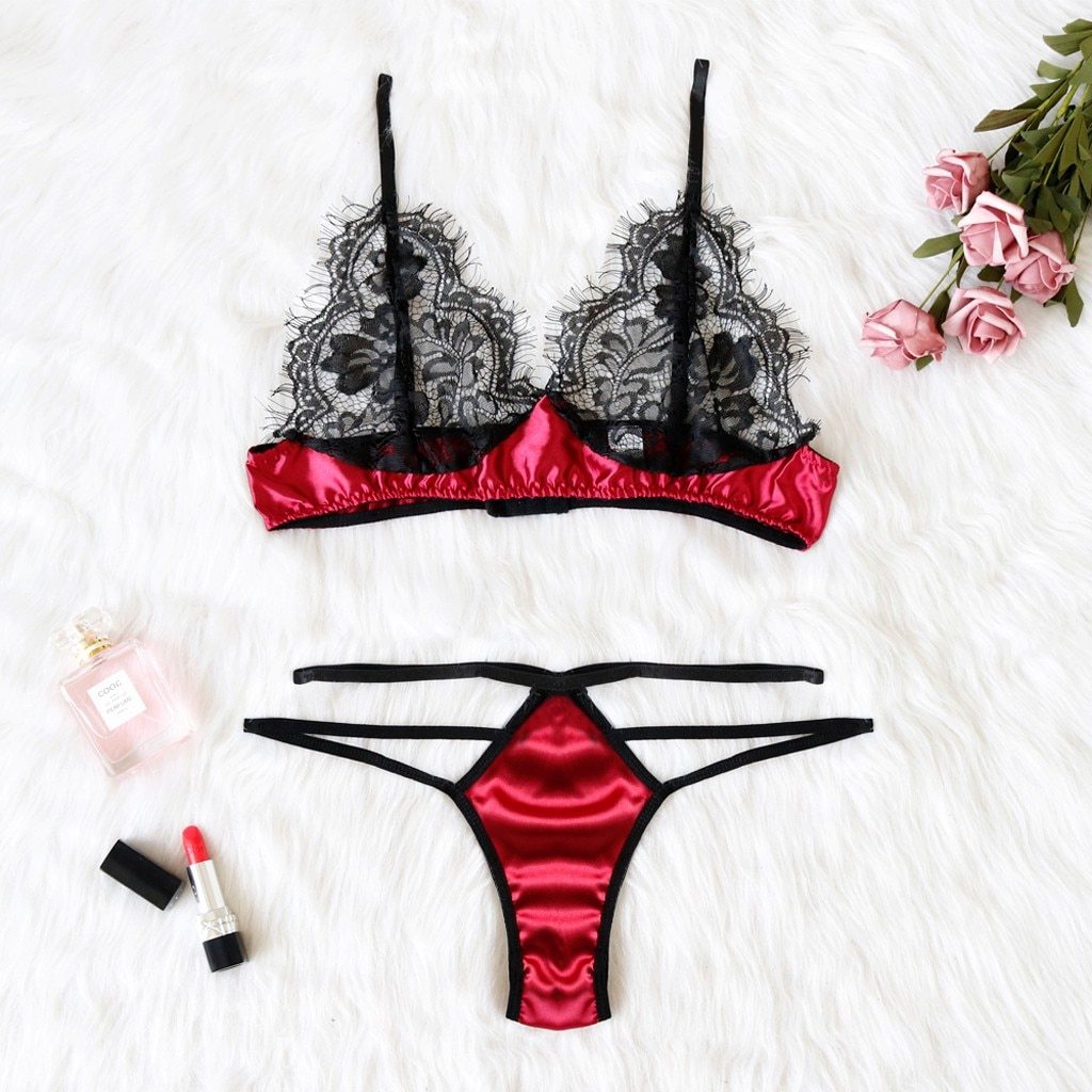 Plus Size Lace Bra Lingerie