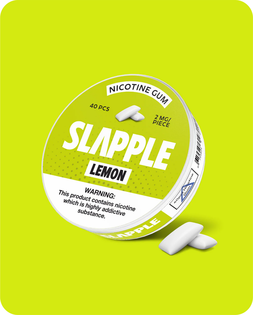 Slapple Nicotine Gum 40ct