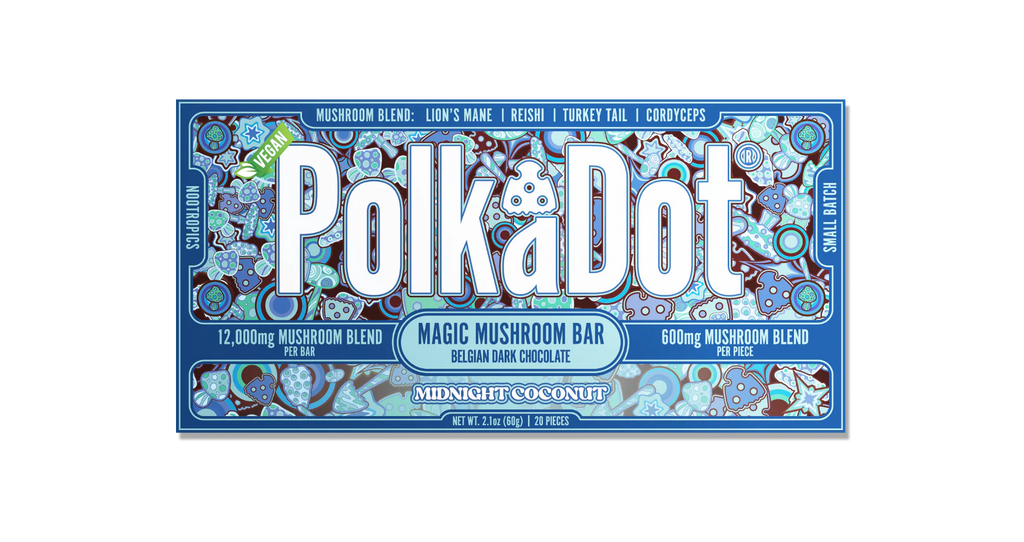 PolkaDot Mushroom Chocolate Bars