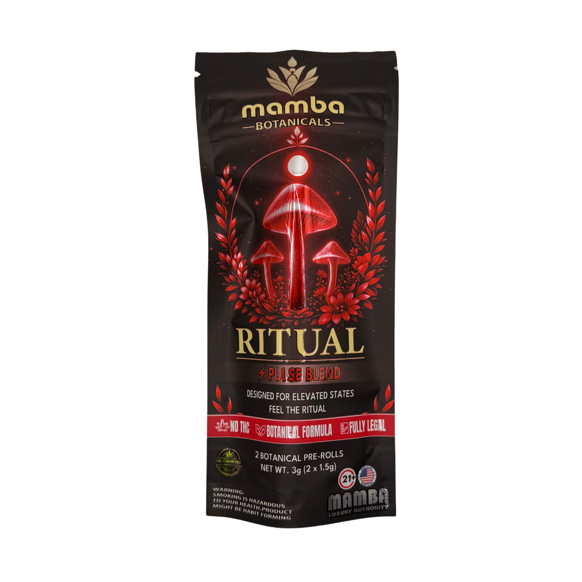 Mamba Ritual Botanical Pre-Rolls 2ct | 1.5g Each