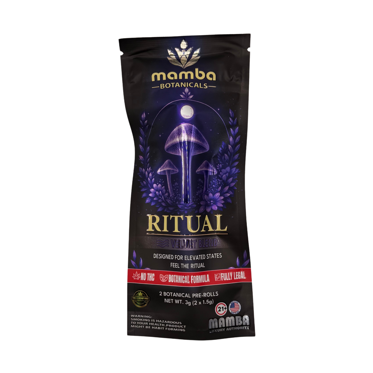 Mamba Ritual Botanical Pre-Rolls 2ct | 1.5g Each