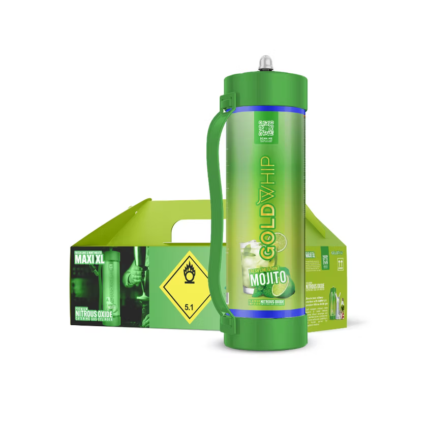Gold Whip - 2000g N2O Tank Cream Charger