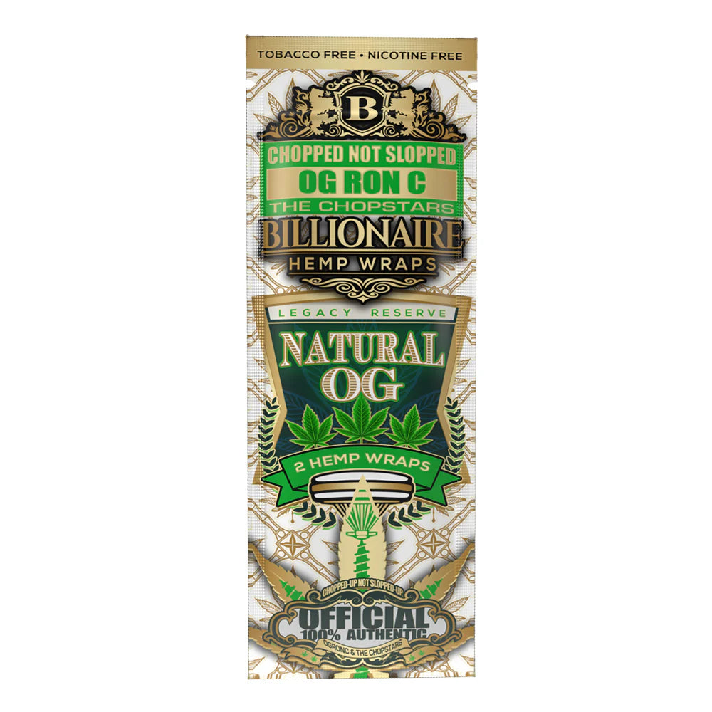 Billionaire Hemp Wraps (2ct)
