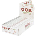 OCB 1.25” Unbleached Organic Hemp Rolling Papers | 24pc Display