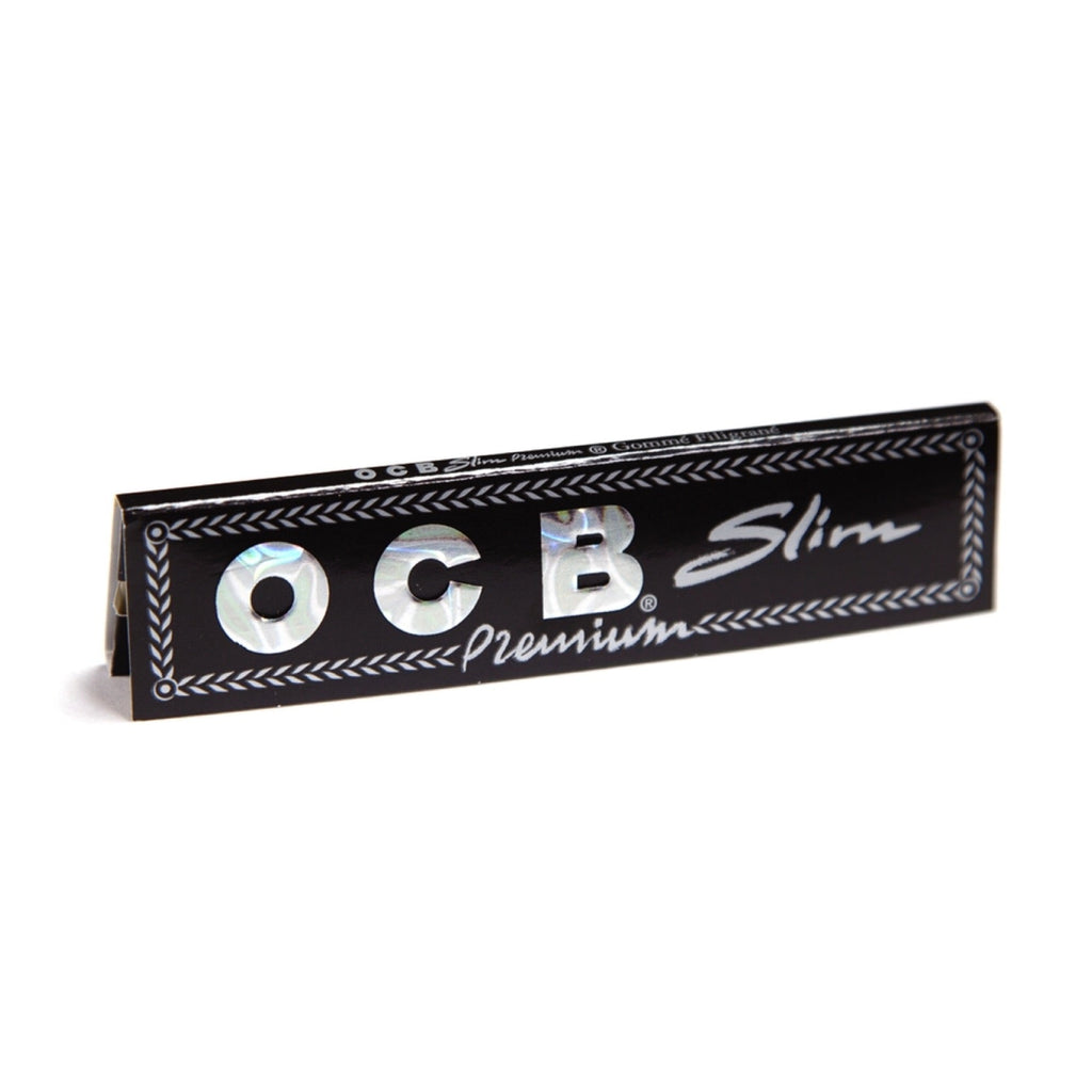 OCB King Slim Premium Rolling Papers | 24pc Display