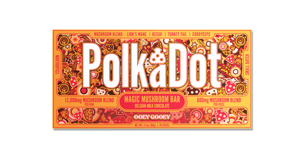 PolkaDot Mushroom Chocolate Bars