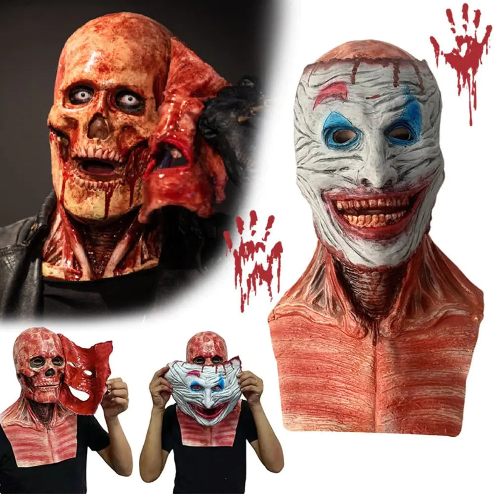 Double-Layer Halloween Costume Mask