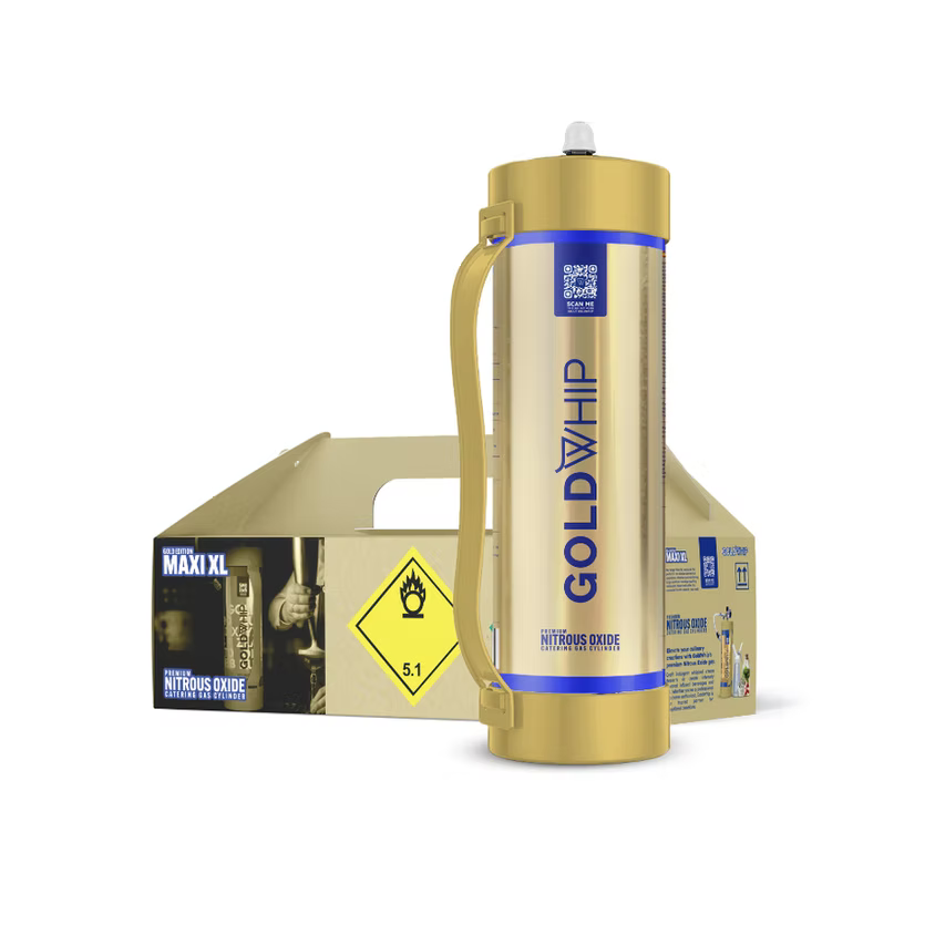 Gold Whip - 2000g N2O Tank Cream Charger