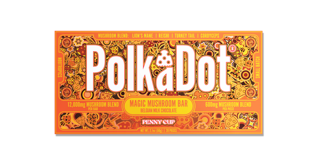 PolkaDot Mushroom Chocolate Bars
