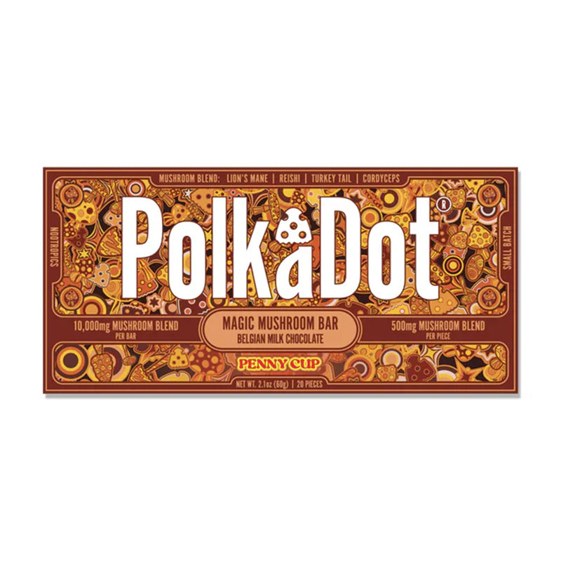 PolkaDot Mushroom Chocolate Bars