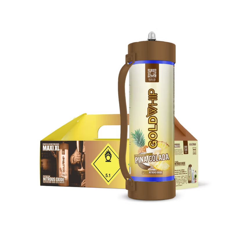 Gold Whip - 2000g N2O Tank Cream Charger