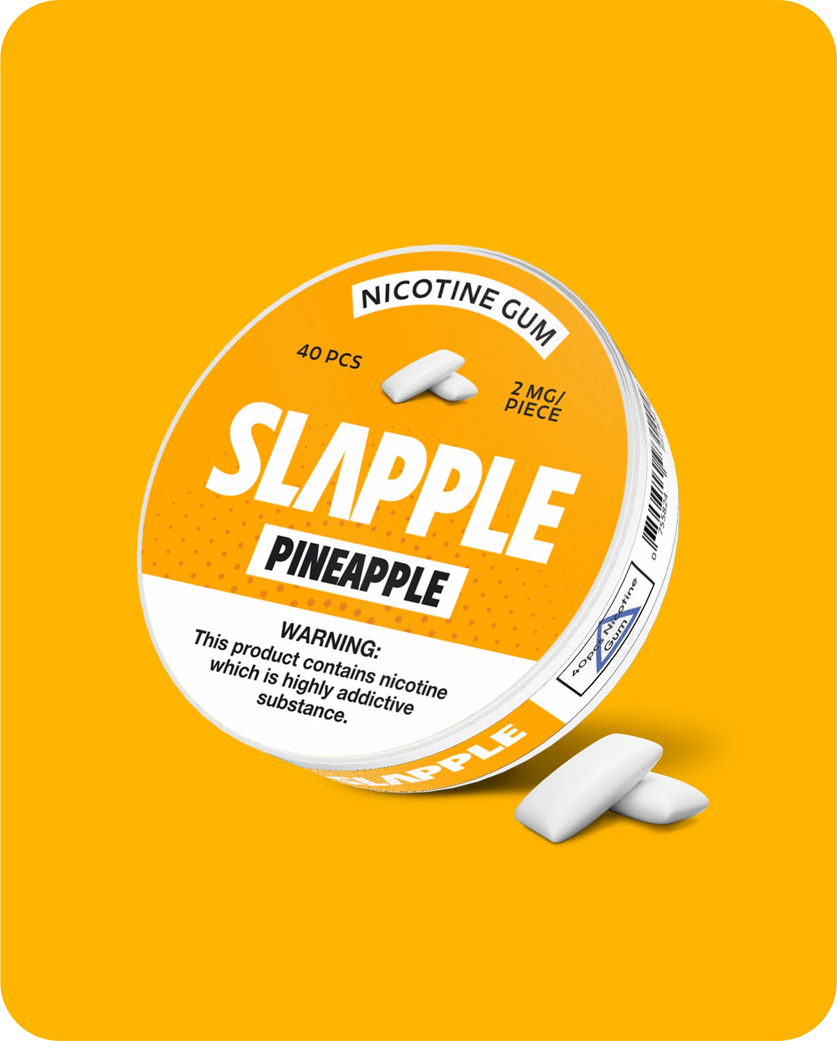 Slapple Nicotine Gum 40ct
