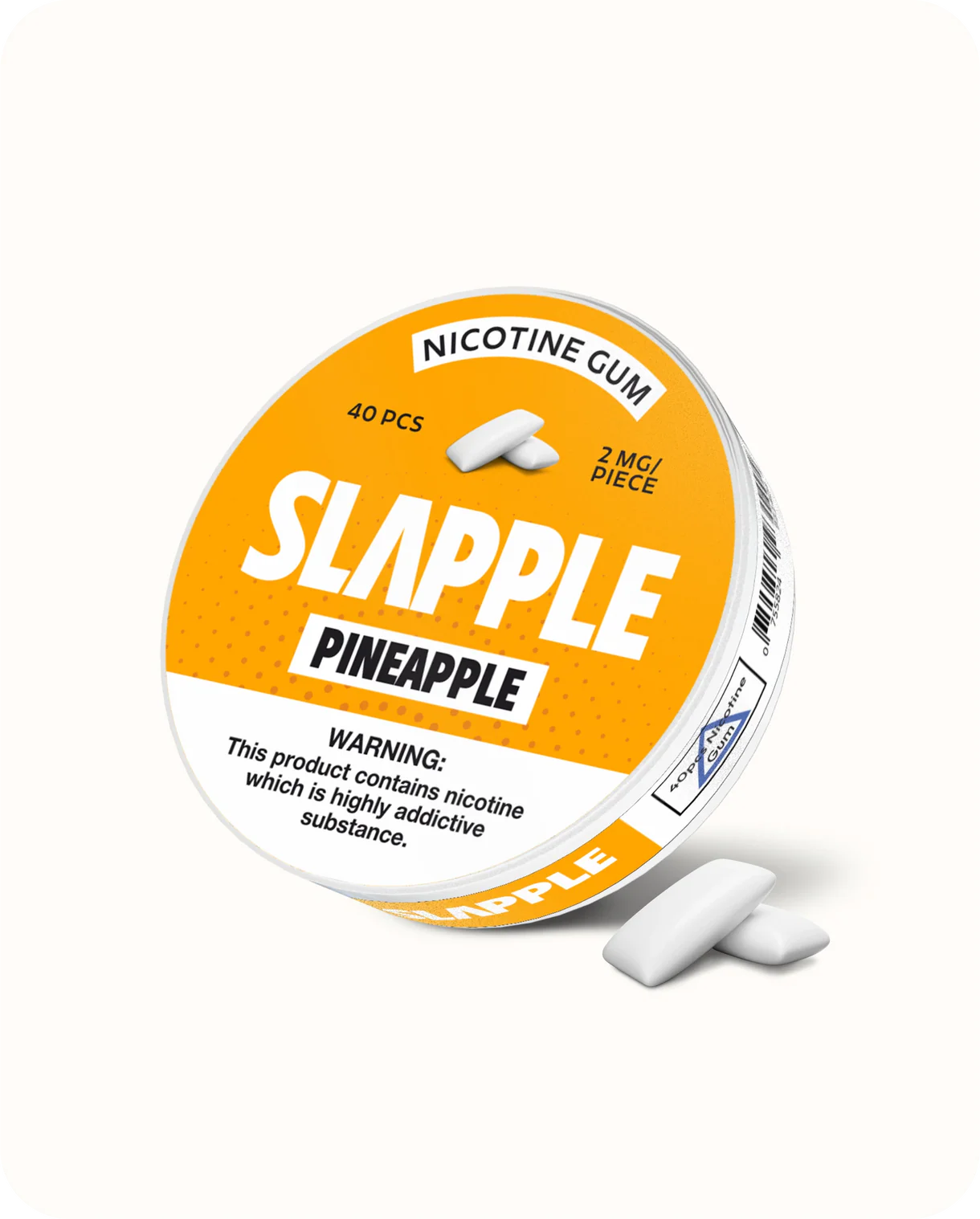 Slapple Nicotine Gum 40ct