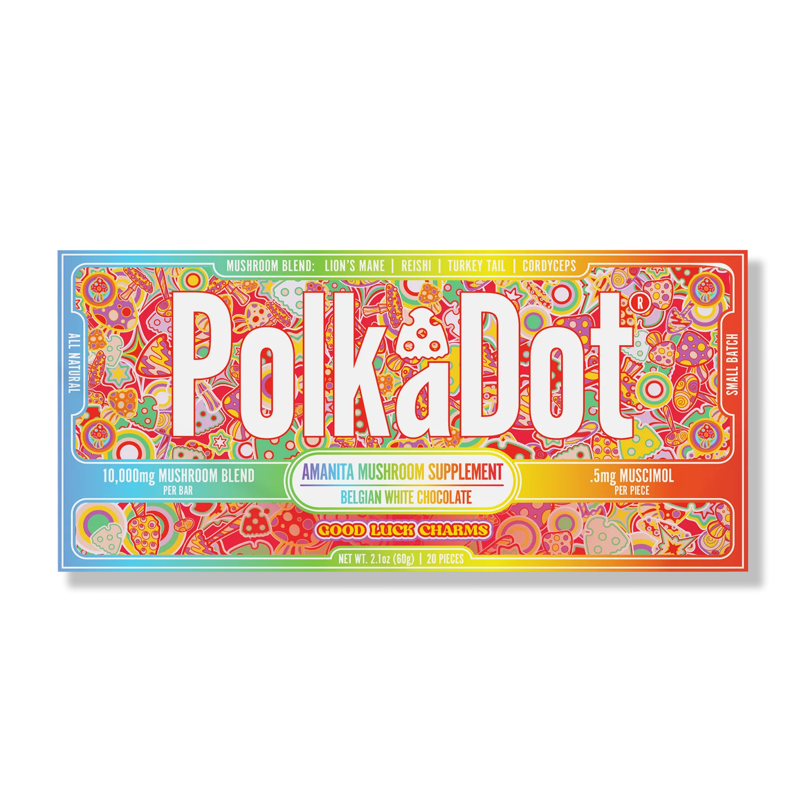 PolkaDot Mushroom Chocolate Bars